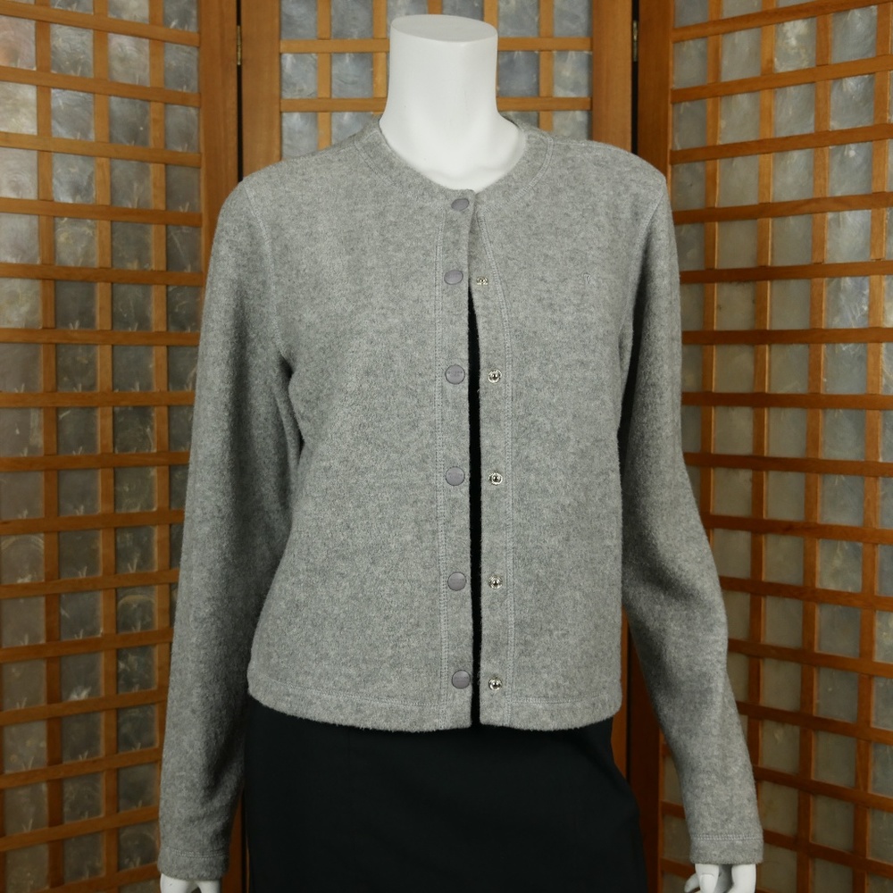Guess Jeans Snap Button Sweater Coat Size Medium